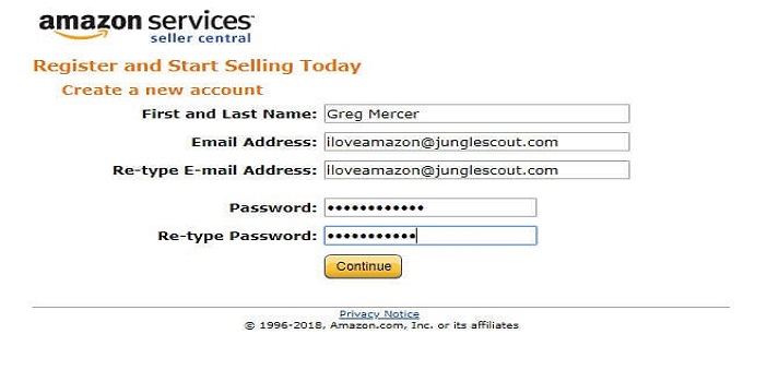 亚马逊卖家注册5