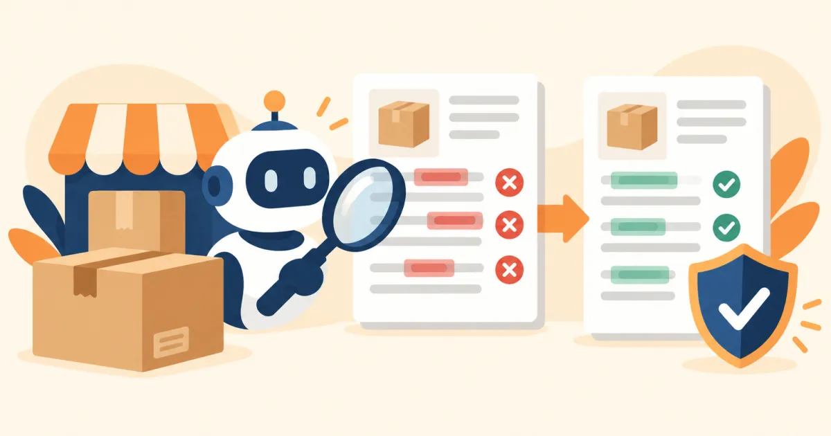 用 AI 扫一遍亚马逊 listing 违禁词:合规风险自查 prompt 与改写对照表