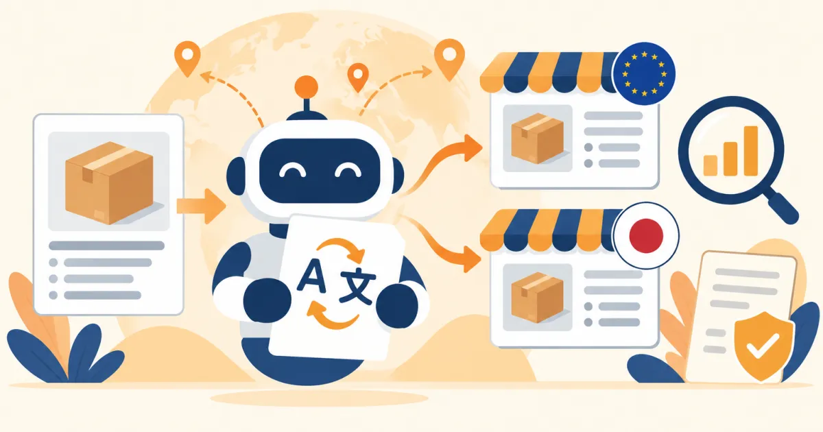 用 AI 批量本地化亚马逊多站点 listing:欧日站翻译不踩坑的流程