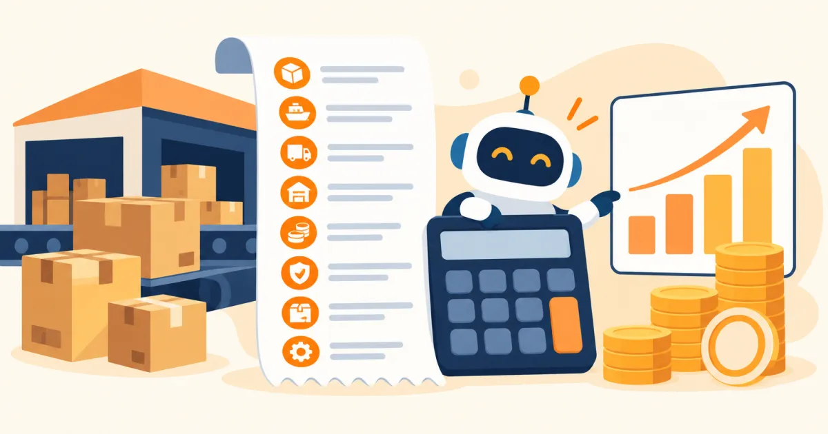 亚马逊 FBA 费用计算全拆解：每一项怎么算 + 用 AI 快速估利润（2026）