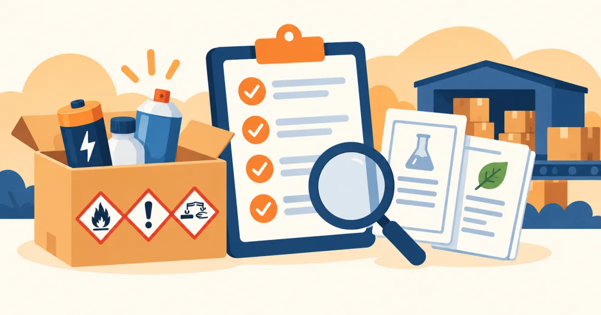 亚马逊危险品审核（Hazmat）：哪些货算危险品、SDS 和豁免表怎么给