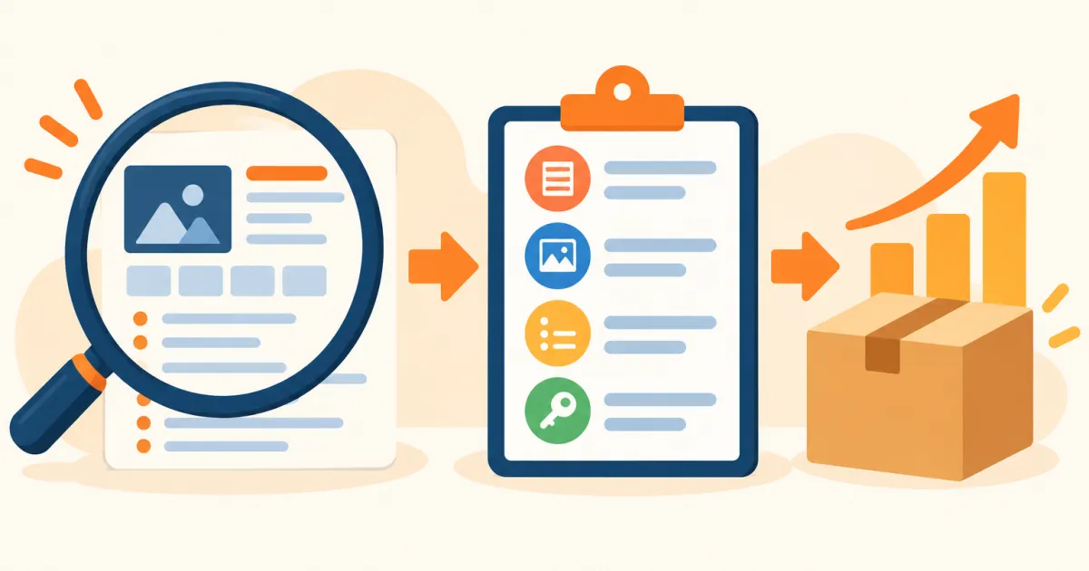 amazon listing analyzer 怎么用:把 Listing 诊断提示变成可执行的优化任务