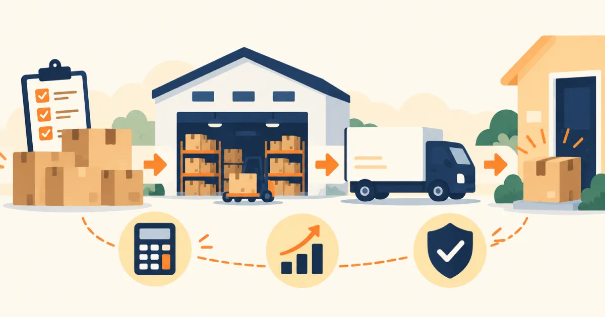 How does Amazon FBA work？亚马逊 FBA 从入仓到配送的完整流程